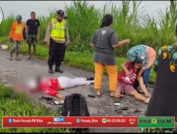 Diduga Tergesa-gesa, Pelajar Kabupaten Blitar Tabrak Truk Hingga Meninggal Di Tempat