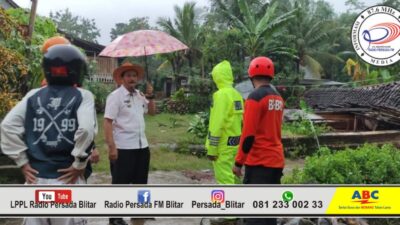 Diterjang Anging Kencang, Belasan Rumah Warga di Kecamatan Sutojayan Rusak