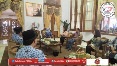 Masuk Nominasi, Bupati Blitar Sambut Tim Penilai dari Komisi Informasi Pusat Republik Indonesia di Pendopo RHN