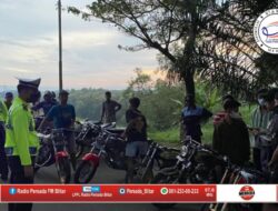 Jaga Kamtibmas, Polres Blitar Gencarkan Operasi Balap Liar