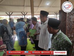 100 Guru Tidak Tetap, Madin dan TPQ di Kecamatan Kademangan Terima Bantuan Baznas Kabupaten Blitar