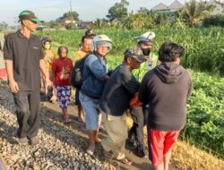 Tertabrak Kereta Api, Pejalan Kaki Asal Selopuro Kabupaten Blitar Meninggal Dunia