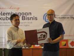 Majukan Usaha Mikro dan Kecil di Blitar Raya, Akademi Komunitas Negeri Putra Sang Fajar Launching Inkubator Bisnis dan Tekhnologi Program Matching Fund 2022