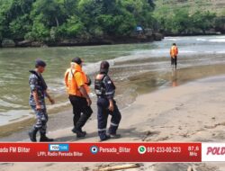 BPBD Kabupaten Blitar Terus Lakukan Upaya Pencarian Terhadap Pemuda Yang Hilang di Pantai Serang