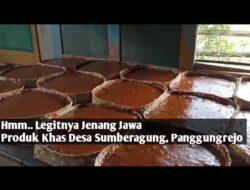 “Sowan Deso” Mencicipi Legitnya Jenang Jawa, Produksi Desa Sumberagung Panggungrejo