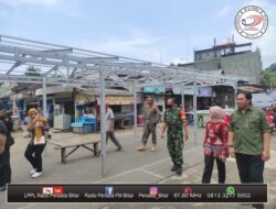 Pastikan Sesuai Janji, Bupati Blitar Sidak Pembangunan Relokasi Pasar Kesamben