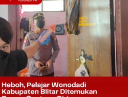 Heboh, Pelajar Wonodadi Kabupaten Blitar Ditemukan Meninggal Gantung Diri