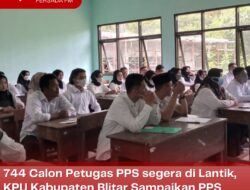 KPU Kabupaten Segera Lantik 744 Calon Petugas PPS