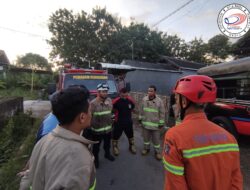 Diduga Konsleting Listrik, Kandang Ayam Warga Sanankulon Kabupaten Blitar Terbakar