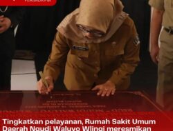 Tingkatkan Pelayanan Publik, RSUD Wlingi Resmikan Sejumlah Fasilitas Kesehatan