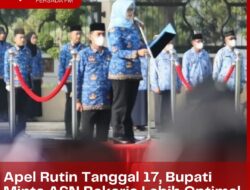 Apel Setiap Tanggal 17, ASN di Kabupaten Blitar Diminta Tingkatkan Kinerja Demi Ciptakan Pelayanan Prima