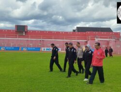 Persiapan Liga 2 Kembali Dihelat, Mabes Polri Tinjau Home Base Putra Delta Sidoarjo Di Stadion Soeprijadi Kota Blitar