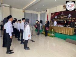 Persiapan Pemilu 2024, KPU Kota Blitar Lantik 15 Anggota Panitia Pemungutan Kecamatan (PPK)