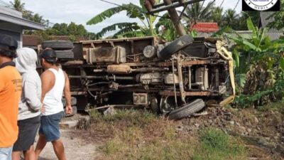 Laka Lantas di Desa Kedawung Kecamatan Nglegok Renggut 2 Korban Jiwa