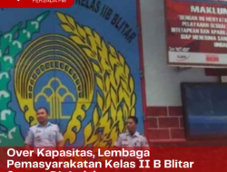 Over Kapasitas, Lembaga Pemasyarakatan Kelas II B Blitar Segera Dipindah