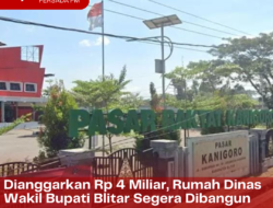 Dianggarkan Rp 4 Miliar, Rumah Dinas Wakil Bupati Blitar Segera Dibangun