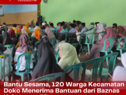 120 Warga Kecamatan Doko Terima Bantuan dari Baznas Kabupaten Blitar