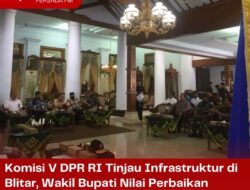 Komisi V DPR RI Tinjau Infrastruktur di Blitar, Wakil Bupati Nilai Perbaikan Tambal Sulam Belum Efektif