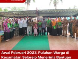 Awal Februari 2023, Puluhan Warga di Kecamatan Selorejo Menerima Bantuan dari Baznas Kabupaten Blitar