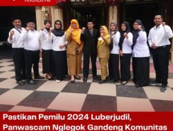 Pastikan Pemilu 2024 Luberjudil, Panwascam Nglegok Gandeng Komunitas & Organisasi Setempat