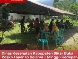 Dinas Kesehatan Kabupaten Blitar Buka Posko Layanan Selama 1 Minggu Kedepan Di Sekitar Lokasi Ledakan