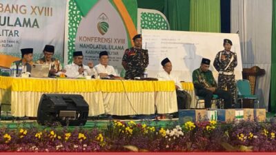 Sah!! Dapatkan 150 Suara, KH. Drs. Arif Fuadi, MH, Resmi Menjadi Ketua PCNU Kabupaten Blitar