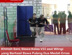 Khittah Sani, Siswa Kelas VII asal Wlingi yang Berhasil Bawa Pulang Dua Medali Emas dalam Kejurnas Softgun Pelajar Indonesia