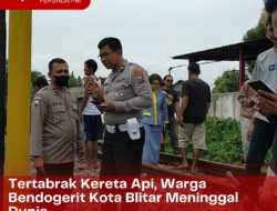 Tertabrak Kereta Api, Warga Bendogerit Kota Blitar Meninggal Dunia
