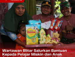 Peringati Hari Pers Nasional 2023, Wartawan Blitar Berikan Baksos