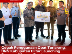 Cegah Penggunaan Obat Terlarang, BNN Kabupaten Blitar Launching Program Warung Bersinar