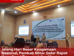 Jelang Hari Besar Keagamaan Nasional 2023, Pemkab Blitar minta Semua Sektor Saling Bersinergi Kendalikan Kenaikan Harga Kebutuhan Pokok
