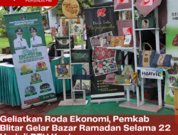 Geliatkan Roda Ekonomi, Pemkab Blitar Gelar Bazar Ramadan Selama 22 Hari di RTH Kanigoro