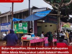 Bulan Ramadhan, Dinas Kesehatan Kabupaten Blitar Minta Masyarakat Lebih Selektif Memilih Makanan Cepat Saji