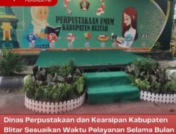 Dinas Perpustakaan dan Kearsipan Kabupaten Blitar Sesuaikan Waktu Pelayanan Selama Bulan Ramadhan