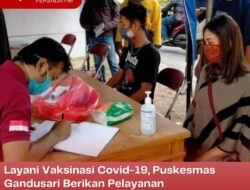 Layani Vaksinasi Covid-19, Puskesmas Gandusari Berikan Pelayanan Senin – Sabtu