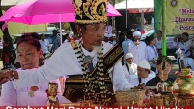 Jelang Hari Raya Nyepi, Umat Hindu Kabupaten Blitar Gelar Upacara Melasti di Pantai Jalosutro