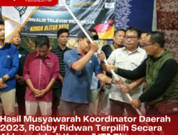 Hasil Musyawarah Koordinator Daerah 2023, Robby Ridwan Terpilih Secara Aklamasi Jadi Ketua IJTI