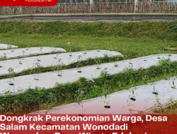 Dongkrak Perekonomian Warga, Desa Salam Kecamatan Wonodadi Wacanakan Desa Wisata Edukasi