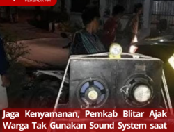 Jaga Kenyamanan, Pemkab Blitar Ajak Warga Tak Gunakan Sound System saat Ronda Sahur Keliling