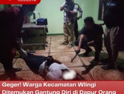 Geger! Warga Kecamatan Wlingi Ditemukan Gantung Diri di Dapur Orang Tuanya