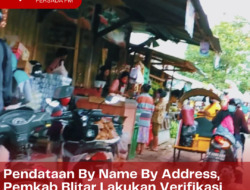 Pendataan By Name By Address, Pemkab Blitar Lakukan Verifikasi Data Pedagang Pasar Tradisional