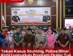 Tekan Kasus Stunting, Polres Blitar Kota Luncurkan Program Orang Tua Asuh