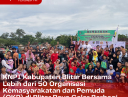 KNPI Kabupaten Blitar Bersama Lebih dari 50 Organisasi Kemasyarakatan dan Pemuda (OKP) di Blitar Raya Gelar Berbagi Takjil Akbar On The Road
