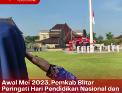 Pemkab Blitar Gelar Upacara Peringati Hari Pendidikan Nasional dan Hari Otonomi Daerah