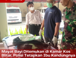 Mayat Bayi Ditemukan di Kamar Kos Blitar, Polisi Tetapkan Ibu Kandungnya Sebagai Tersangka
