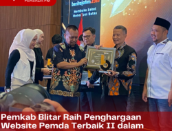 Pemkab Blitar Raih Penghargaan Website Pemda Terbaik II dalam Beritajatim Digital Award 2023
