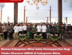 Peduli Sesama, Baznas Kabupaten Blitar Salurkan Bantuan Kepada Pelaku Usaha