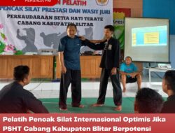 Pelatih Pencak Silat Internasional Optimis Jika PSHT Cabang Kabupaten Blitar Berpotensi Tinggi untuk Menangkan Kompetisi