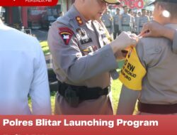 Polres Blitar Launching Program Polisi RW