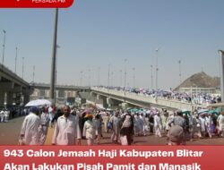 943 Calon Jemaah Haji Kabupaten Blitar Akan Lakukan Pisah Pamit dan Manasik Haji secara Masal